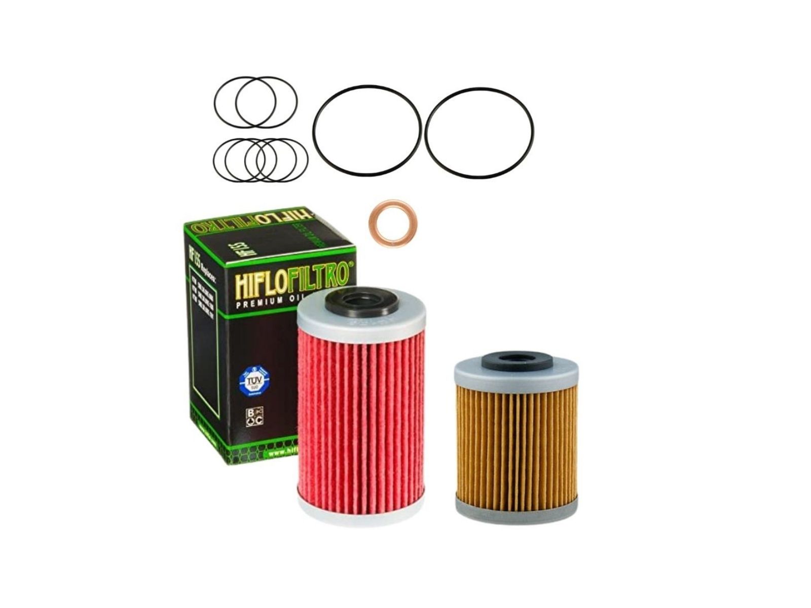 Oil filter kit suitable for KTM 690 Enduro SM SMC Duke 07-11
