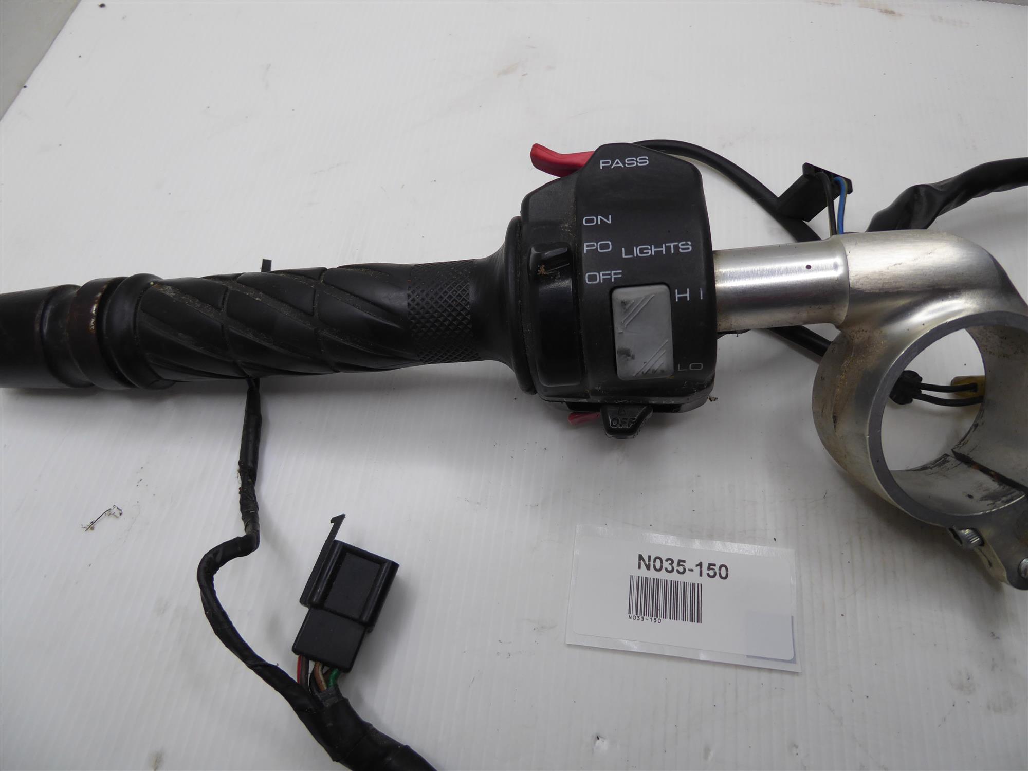 Yamaha YZF 750 R 4HN Handlebar pipe grip switch left 3GM-83969-01 4FM-26121-01