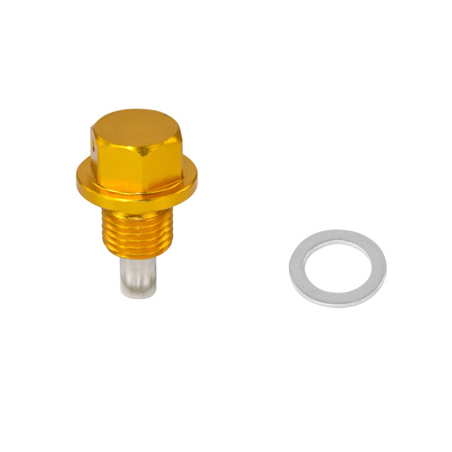 Oil drain plug with magnet M12x1.5